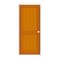 Trimlite 18" x 80" x 1-3/8" Fir 2-Panel Interior Shaker 7-1/4" RH Prehung Door with Brushed Chrome Hinges 1668fir8402RH26D714 - alternate 1